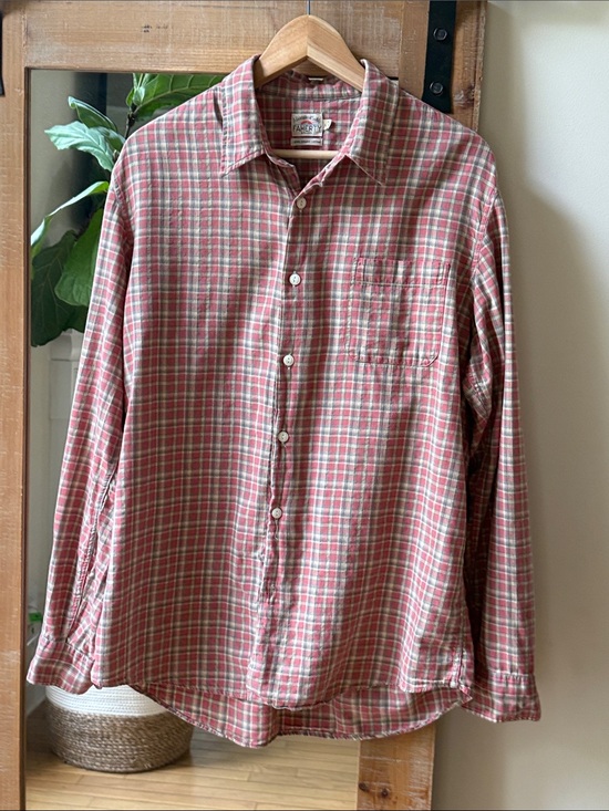 Faherty Other - Faherty Organic Cotton Button up Shirt Size L